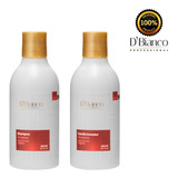 Kit Pós Química D'bianco Shampoo Condicionador 600ml