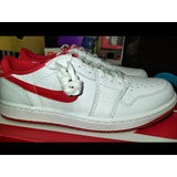 Tenis Air Jordan1 Low_og White_red Talla 28cm