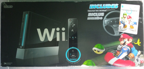 Nintendo Wii Edición Mario Kart Con Caja