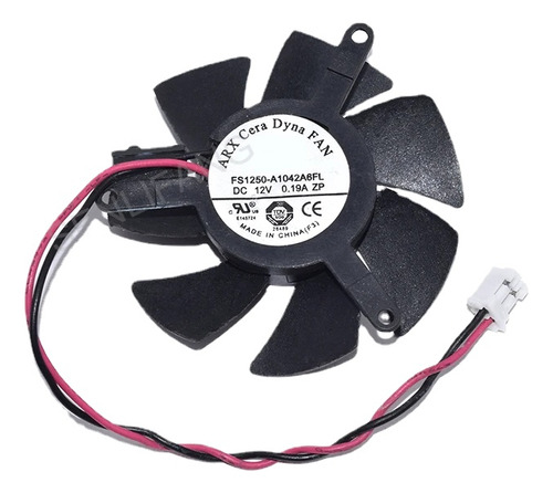 Ventilador De Servidor De 2 Hilos Arx Fs1250-a1042a6fl Dc 12