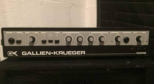 Gk 400rb Gallien Krueger 400rb Cabeçote/amplificador/combo