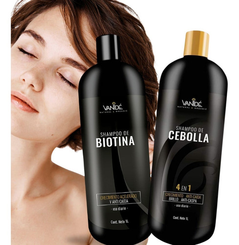 Shampoo Anti-caída  Crecimiento Biotina Y Cebolla (2pack)