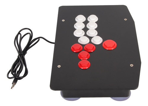 Arcade Fight Stick Con Puerto Usb 2.0, 5 Teclas Direccionale