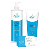 Kit Crema Corporal, Facial Y Jabón De Baba De Caracol Sheló