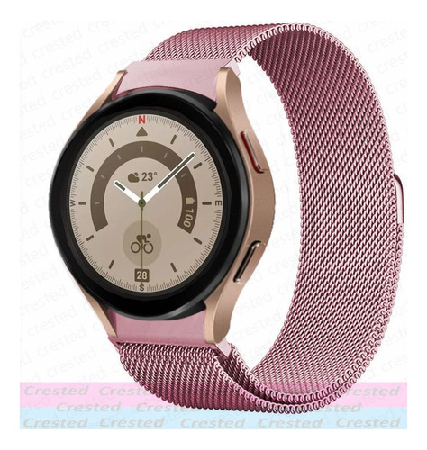 Correa Milanesa Para Samsung Galaxy Watch 5/4/4 Classic 44 M
