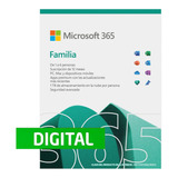 Microsoft Office 365 Familiar 6 Usuarios 30 Dispositivos 1añ