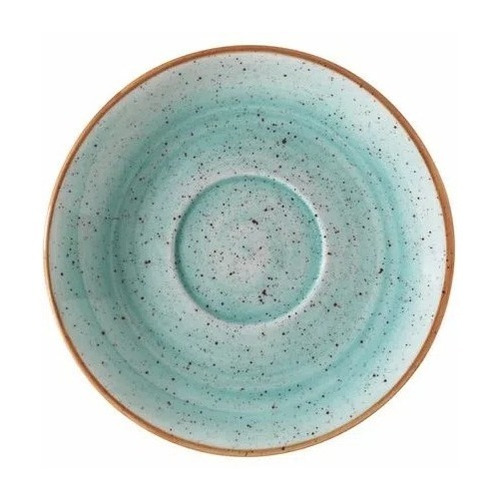 Plato P/taza De Cafe 12 Cm Aqua 02kt Porcelana Volf Bonna