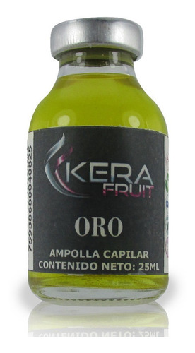 Ampolla Capilar Kerafruit Oro 25ml - mL a $400