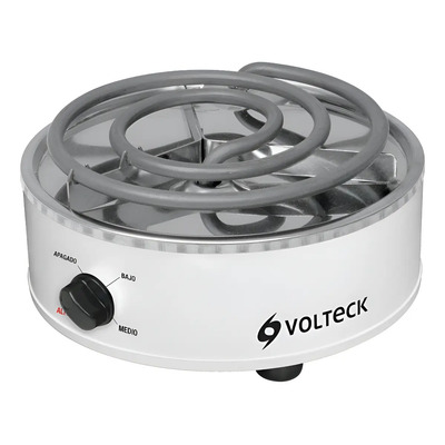 Estufa eléctrica - Volteck PAEL-1R color blanco - 1 hornalla | Meses sin interés