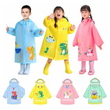 Chubasquero Transpirable Impermeable Con Dibujos Para Niños