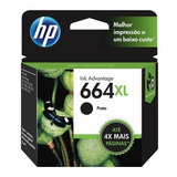 Cartucho Hp 664xl Preto Original (f6v31ab)