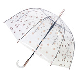 Smati Paris - Paraguas Tipo Jaula Transparente Para Dama En 