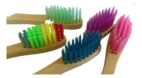 Cepillo Dental Biodegradable De Bambú.