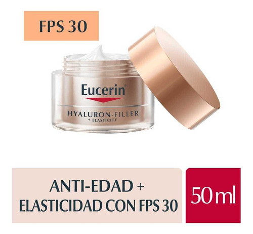 Crema Antiedad Eucerin Hyaluron Filler Elasticity 3d Fps30