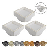 Kit 3 Ralo Oculto Invisível 10x10 Piso Porcelanato Quadrado 