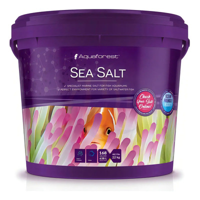 Sal Marina Sintética Aquaforest Sea Salt 22kg para Acuario Marino | Envío gratis