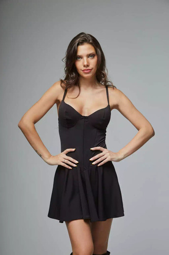 Vestido De Fiesta Corto Corset