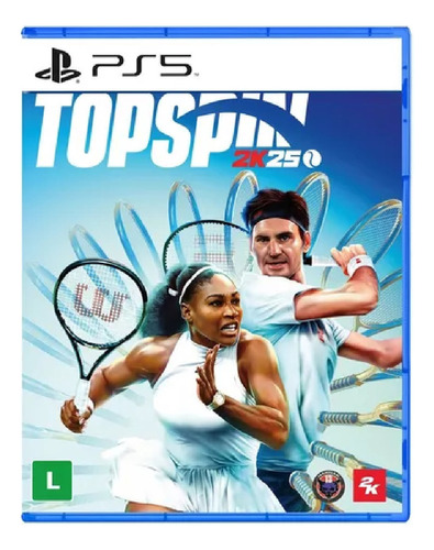 Jogo Topspin 2k25 Ps5 Midia Fisica Playstation Sony