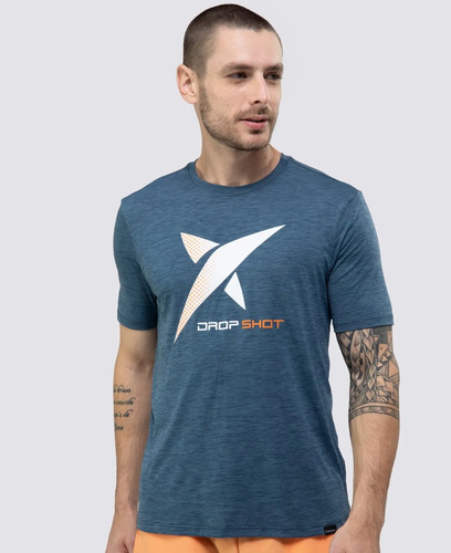 Remera Deportiva Hombre Drop Shot Game 2.0  Padel