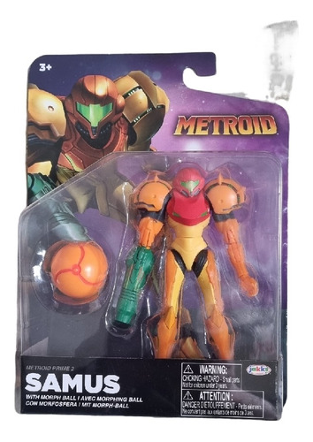 Samus Metroid World Of Nintendo Nuevo Sellado Envío Gratis