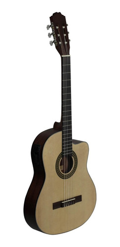 Guitarra La Sevillana Electroacustica Un-3ceq Os