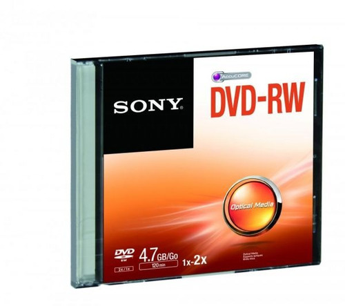 Midia Dvd-rw Sony Na Caixinha 200 Unidades