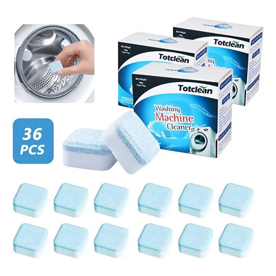 Pastillas Para Limpiar Lavadora Sólido Efervescentes 36pzs