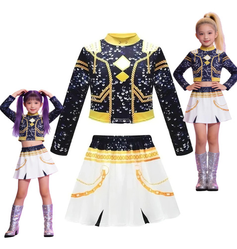 Disfraz Infantil De K-pop Demon Hunters Rumi Zoey Mira Para Niñas, Ropa De Halloween, Fiesta De Cumpleaños O Cosplay De Película, Regalos Para Niña | Envío gratis
