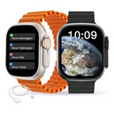 Relógio Smartwatch W68+ Ultra Series 8 Nfc Tela 2,02 Novo