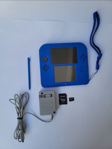 Nintendo 2ds Azul Con Juegos