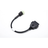 Adaptador De Escáner Fauvipone Motorcycle De 6 Pines A Obd2