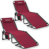 Reposera Plegable Para Playa Camping Piscina - Pack 2u.- N