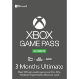 Xbox Game Pass Ultimate 3 Meses  90 Días - Mexico