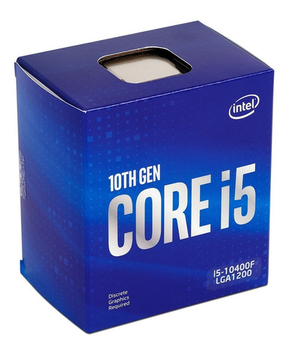 Procesador Intel Core I5-10400f De Décima Generación, 2.9