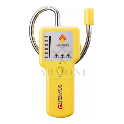 Detector Portátil de Fugas para Gas Natural, LP, Propano y Gasolina con Sonda Flexible y Alarma Sonora | Envío gratis
