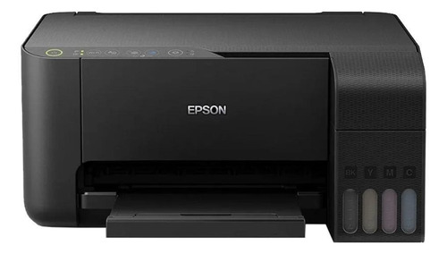 Impressora A Cor Multifuncional Epson Ecotank L3150 Com Wifi Preta 110v L3150