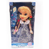 Muñeca Frozen Sonido Regalos Detalle Niñas Cumpleaños Fiesta