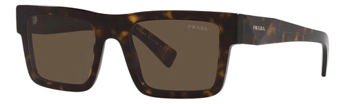 Prada Spr 19ws 2au-8c1 Square Shape Tortoise