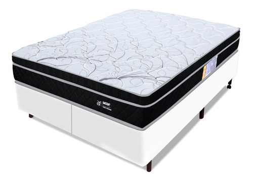 Cama Box Queen Molas Ensacadas Pillow Sonomar Bf 158x198x57