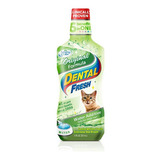 Dental Fresh Gato Aditivo Agua Aliento 8 Onzas