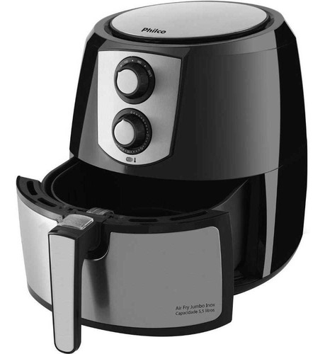 Fritadeira Elétrica Philco Air Fry 7,2l Pfr06pi Preto 127v 110v