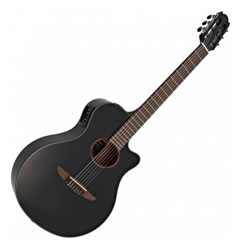 Guitarra Electro Clasica Yamaha Ntx1 Bl Negra Cuerdas Nylon