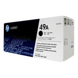 Tóner Hp 49a Negro, 2500 Páginas Nuevo Facturado