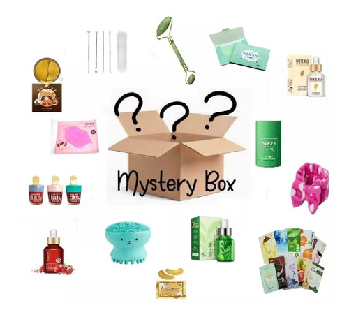 Mystery Box Makeup Mascarilla Caja Regalo Sorpresa Skin Care