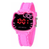 Reloj H Kitty Animado Digital Manilla Silicona