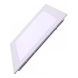 Luminária Plafon Led 30x30 Embutir Bivolt Branco Frio 32w