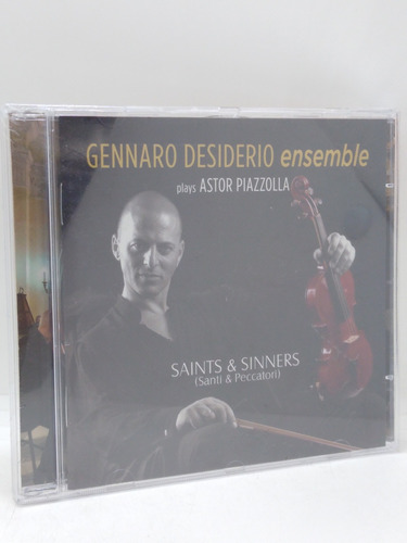 Gennaro Desiderio Ensamble Plays Piazzolla Cd Nuevo