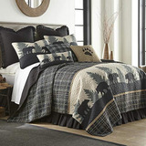 Juego De Ropa De Cama Full/queen - 3 Piezas - Bear Walk Plai