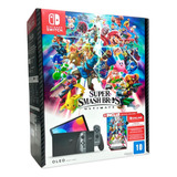 Console Nintendo Switch Oled Edição Super Smash Bros 64gb