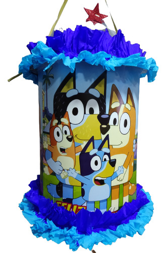 Piñata De Cumpleaños Bluey 53 Cm